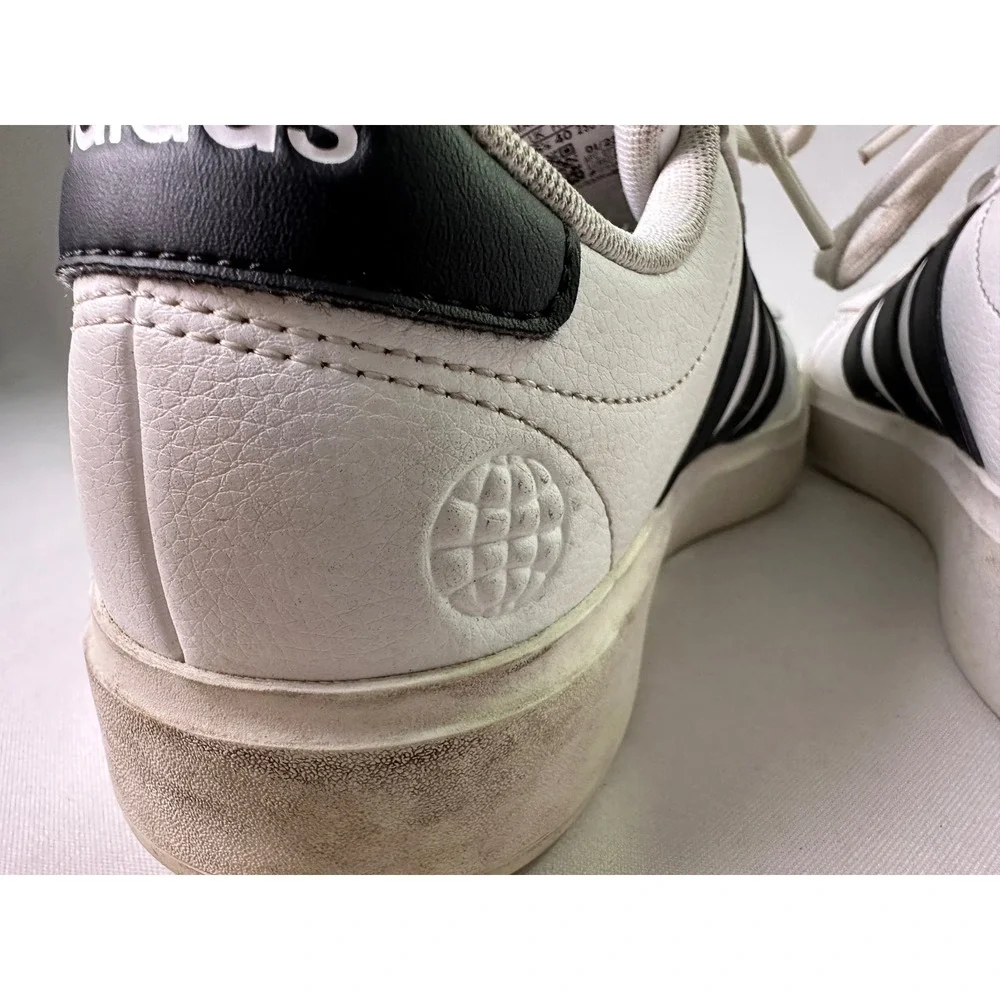 Adidas Grand Court TD Lifestyle Sneakers White Black Size‎ 8 Womens Casual Shoes